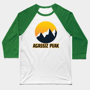 Agassiz Peak Baseball T-Shirt